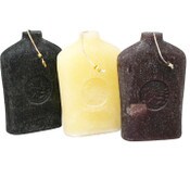 Wholesale - 8.75"x5.5" BOTTLE SHAPED CANDLE C/P 12, UPC: 068296249831